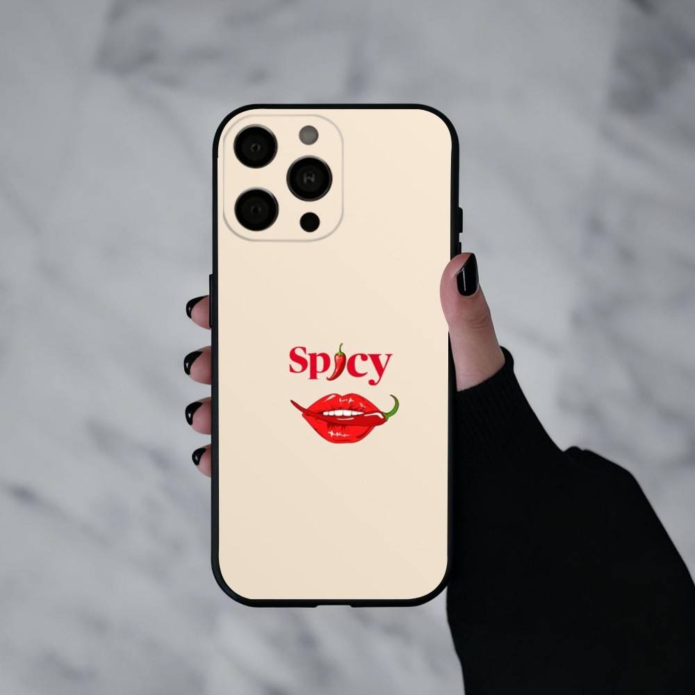 L-Love Red Chili  Phone Case Silicone Soft For IPhone 17pro 16 15 14 13 12 11 X XR Plus Pro Max Plus