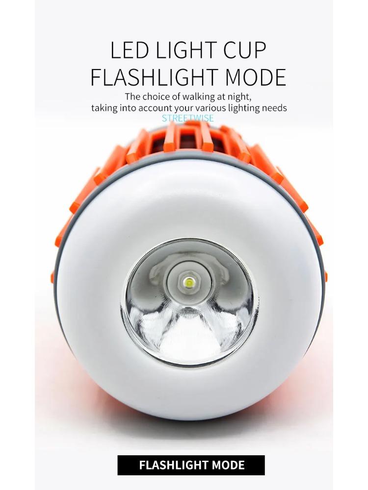 Electric Mosquito Killer Lamp UV Light Bug Zapper Trap Solar Charging Rechargeable Summer Fly Swatter Insect Killer Light