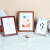 A4 & 12 Inch Minimalist Wood Photo Frame for Wall Hanging, Embroidery, or Painting Display; Also Available In 6 & 7 Inch for Tabletop Use