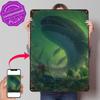 Behold the Great Whale Personalized D Textured Metal Poster Wall Art Tinplate Sign for Article Decoration Gaming Decor Luxury