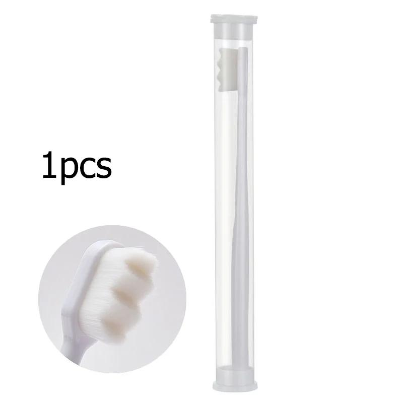 

1/3/5pcs Ultra-fine Soft Toothbrush Million Nano Bristle Adult Tooth Brush Teeth Deep Cleaning Portable Travel Dental Oral Brush