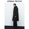 UR Men's Urban Simple Wool Blend Overcoat