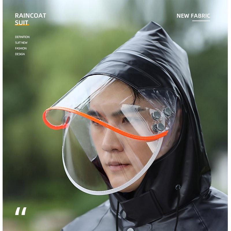 Motocyklový a elektrický skútr pláštěnka pro dospělé - Dvoudílný styl, XL, Odolná proti bouři a větru