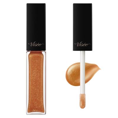 Visee Lip Plumper OR200 Sheer Orange - błyszczyk zwiększający objętość i nawilżający, 5,5 ml, efekt ciepłego efektu
