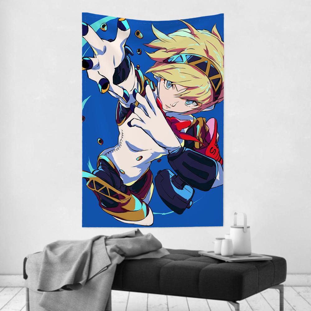 Aegis Animated Game P Persona 3 Tapestry Room Decor Wall Cloth Party Hanging Background Room Decor Baby Room