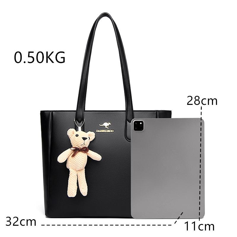 Women Large capacity Tote Bag Crossbody Shoulder Handbag Luxury Leather Shopping Fashion Office Female Messenger Top Handle Bags