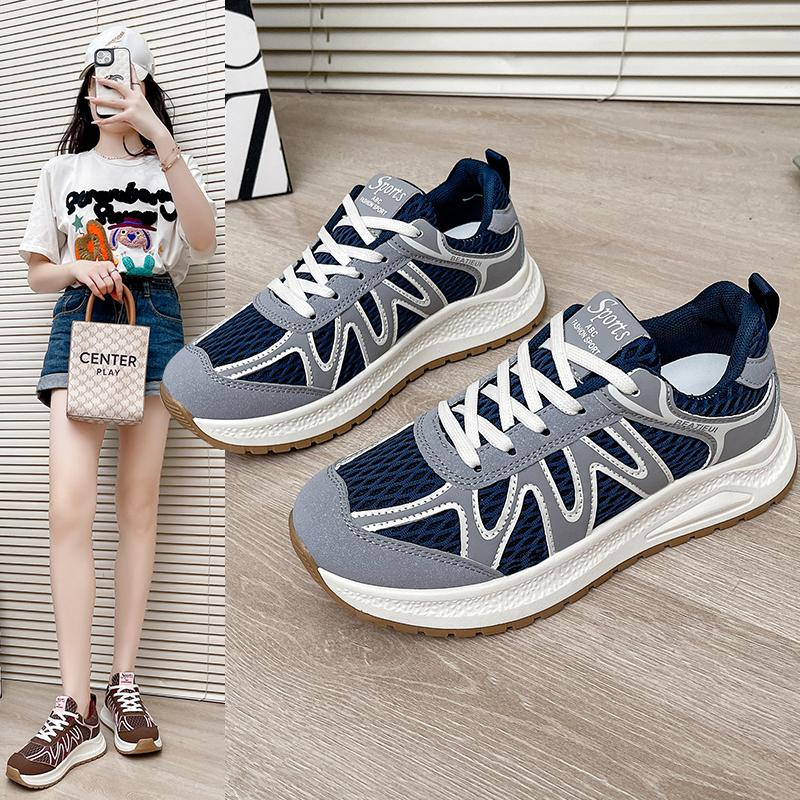 

Fashion 2025 New Breathable Casual Thick Sole Comfortable Sports Trend Fashionable and Personalized Men s Shoes with Height Increase 35 серый