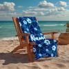 Custom Name Ultra-Soft Beach Towel with Soccer Theme,Ideal for Pool - Camping, Diving - Perfect Travel Essential, Vibrant Beach Towel.