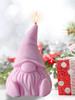DIY Candle Silicone Mold 3D Gnome Christmas Handmade Gypsum Soap Cement Resin Molds Festival Xmas Gift Candle Making Supplies