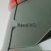 Fits 26 Haval H6L models: Blackened Personalized Tail Emblem, Non-Destructive Metal Installation.
