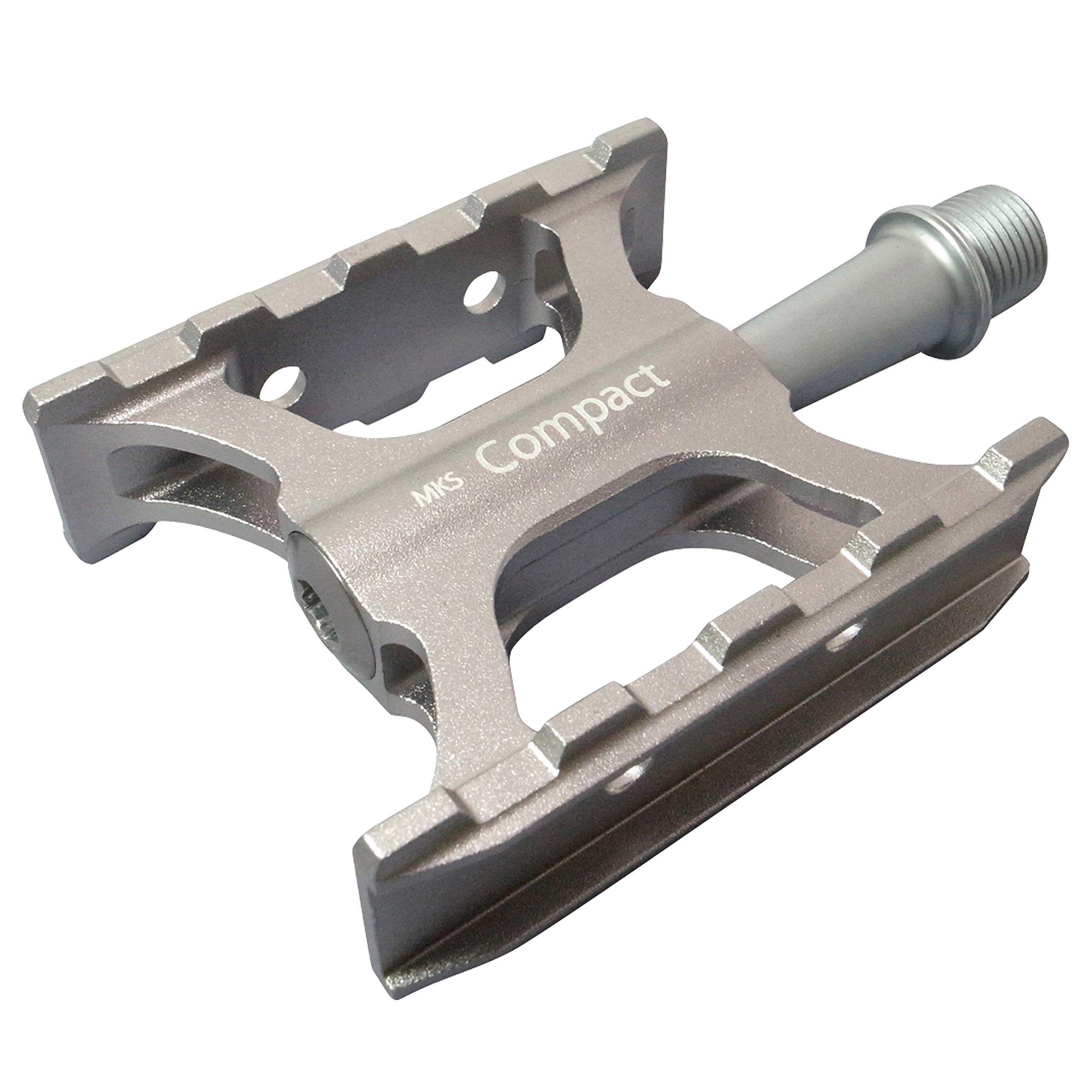 

MKS Compact Bicycle Silver (Mikashima Manufacturing) Pedals, чёрный