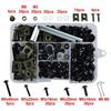 177pcs Motorcycle Windshield Screw Fairing Bolt Kit Car Body Decoration