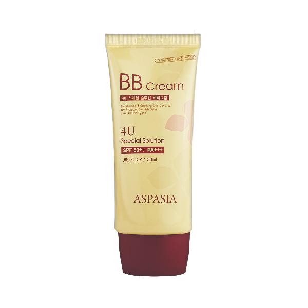 ASPASIA 4U Special Sun BB Cream SPF50+ PA+++ 50ml (3 Options) #50ml x 1pcs
