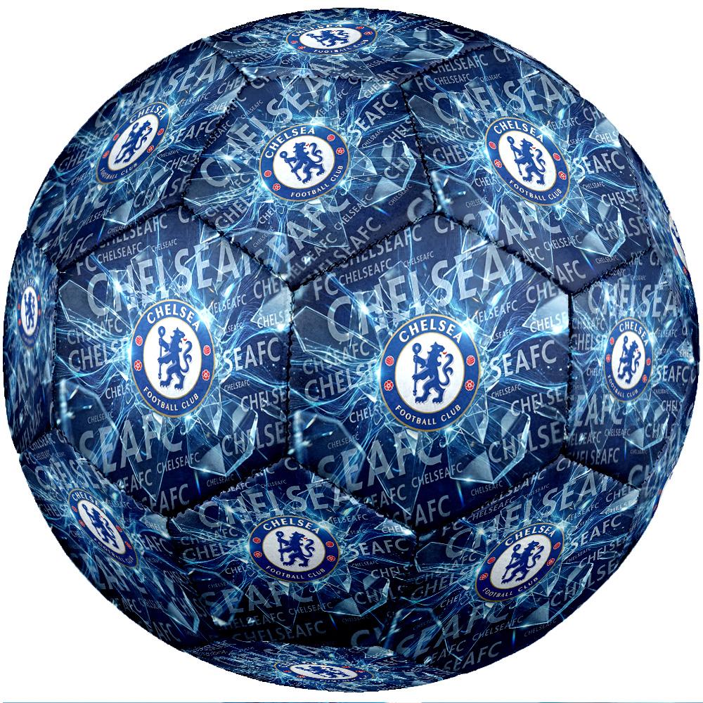 Chelsea FC Thema Fußball Ball Größe 5 Fußball Ball Weiche Haptik Professioneller Trainingsfußball für Outdoor-Sportarten