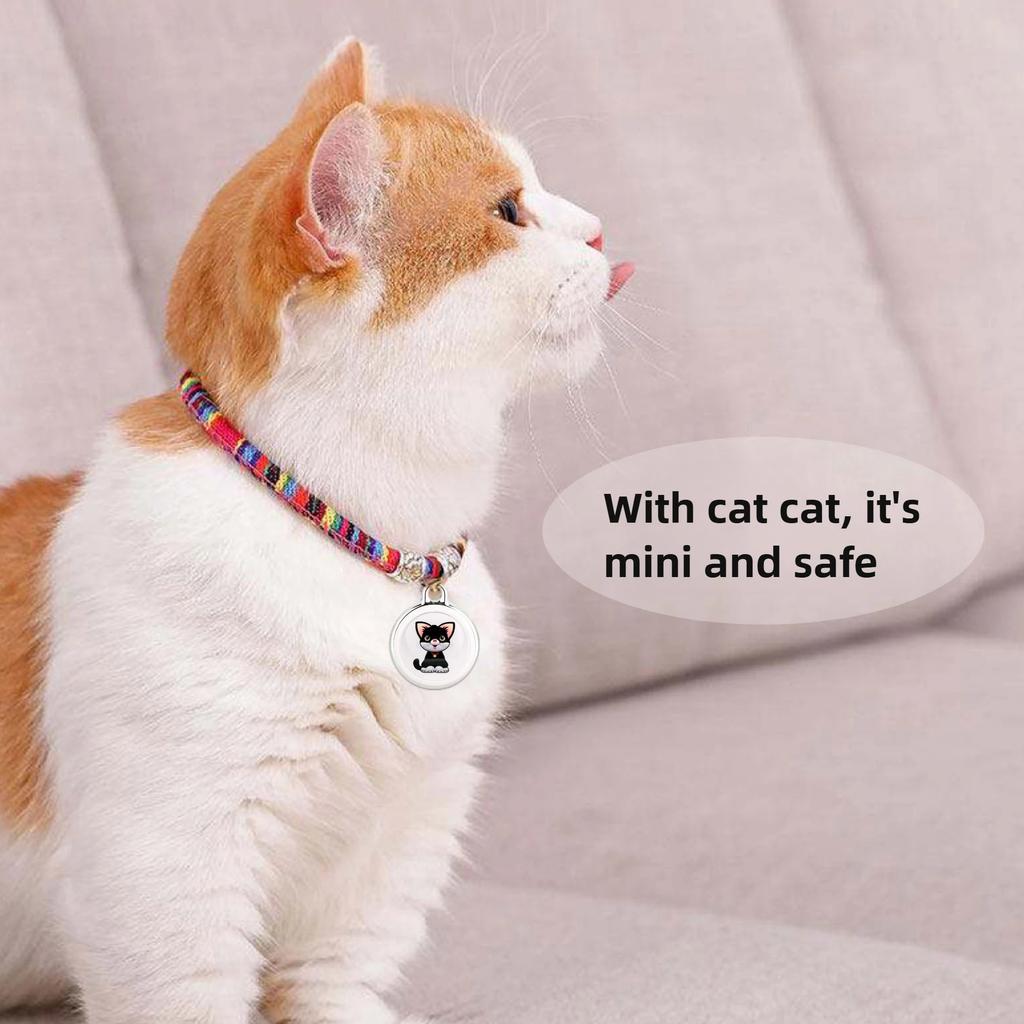 Smart Wearable Waterproof GPS Tracker for Pets Bluetooth-Compatible Real-time Tracking Locator for Dogs and Cats Collar Finder