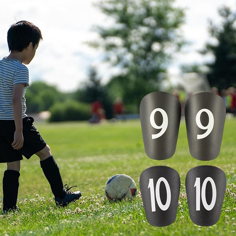 Wear-Resistant Shock Absorbing Football Shin Pads Mini Shin Guards Soccer Shin Guards Anti Slip For Men Women Kids Boys Girl