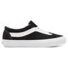 Vans Bold Ni Leather Suede UltraCush Lite Unisex Black True White VN0A3WLPOS7
