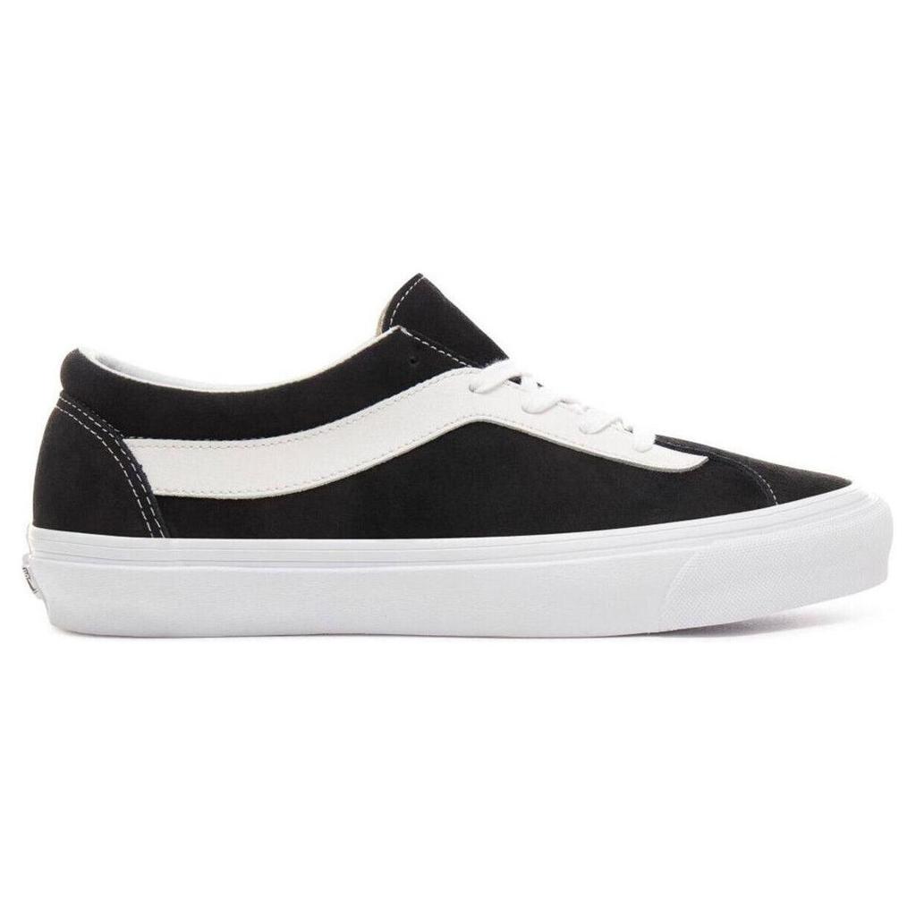 Vans Bold Ni Leather Suede UltraCush Lite Unisex Black True White VN0A3WLPOS7