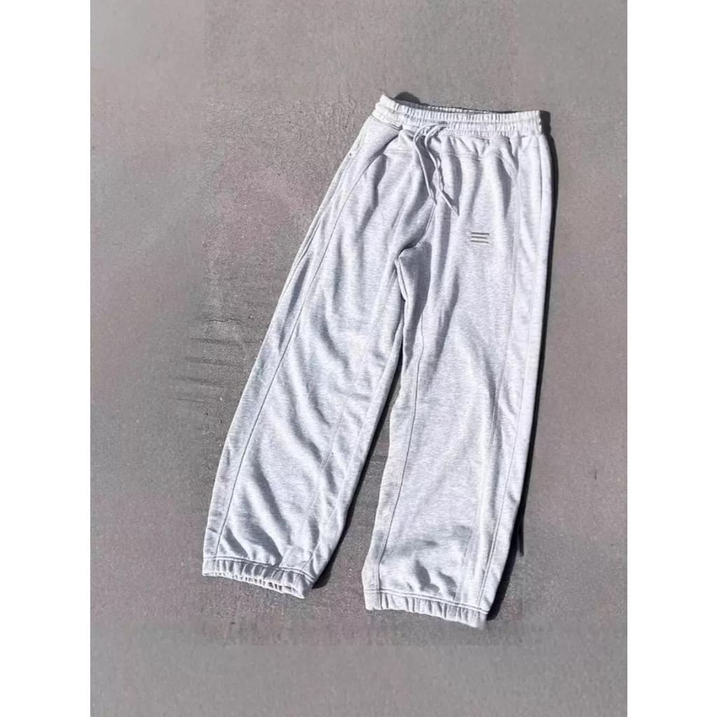 ZYLLO Y2k Herrenhose Koreanische Version von Streetwear Mode Lässige Lockere Weitbeinige Hose Goth Harajuku Paar Retro Lockere Damen Sweatpants