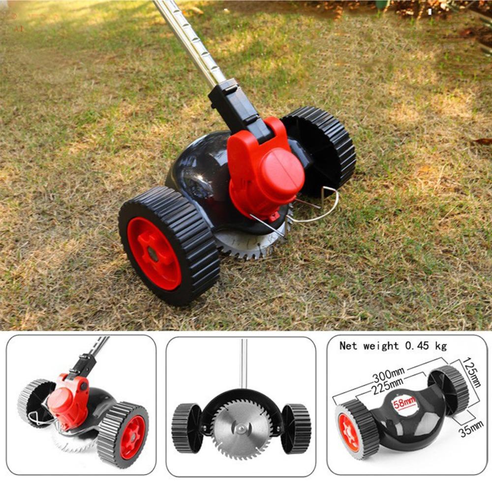 Universal Attachment Grass Cutter Auxiliary Wheels Grass Trimmer Support Wheel Outdoor Garden