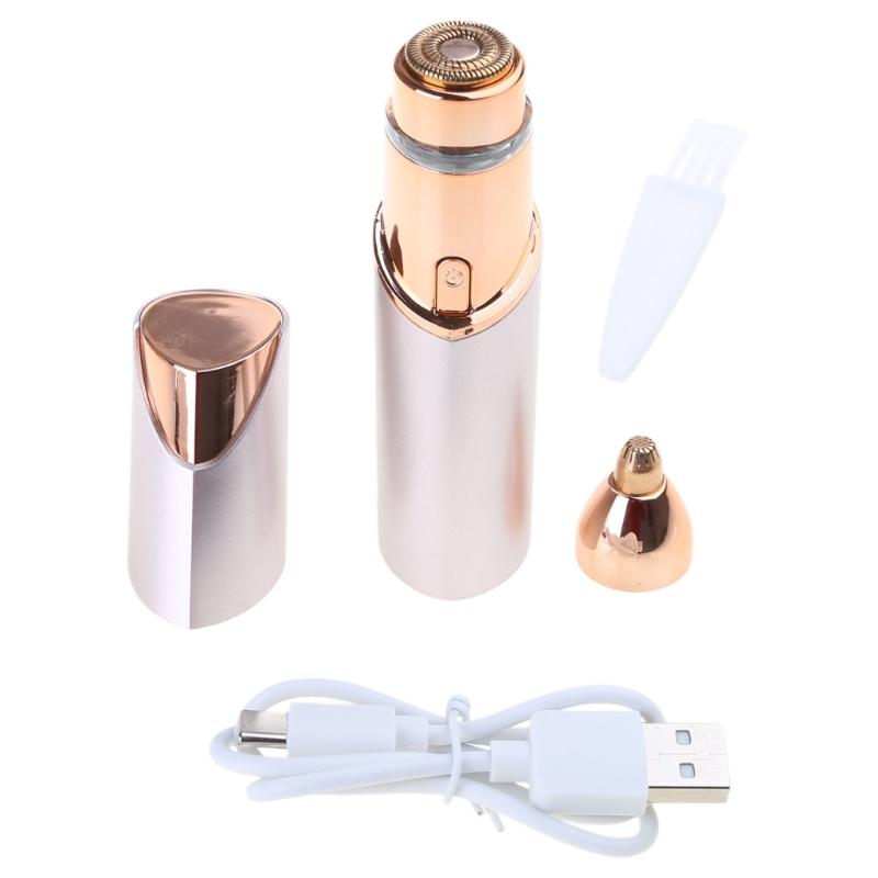 Painless Electric Face Shaver for Women Portable Hair Removal Device with Light Painless Hair Removal Home Use