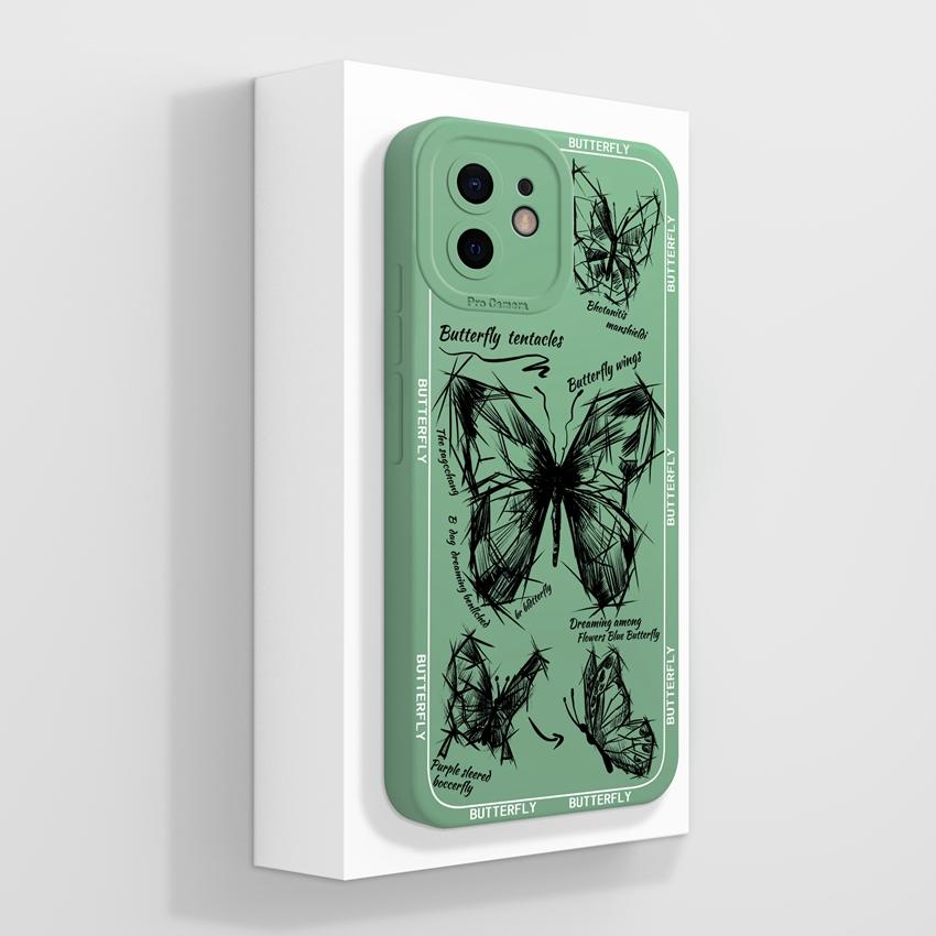 עבור אייפון 12 11 XR 6 7 8 פלוס מיני פרו מקס תיקי טלפון דפוס ארנבת קטיפה חמודה הגנה עמידה לאבק מסיליקון נוזלי כיסוי אחורי רך עבור כיסוי לאייפון