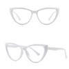 Elegant Eyewear Trend Cat Eye Sunglasses Fashion Sunglasses Stylish Flat Glasses For Gift Driving Reading