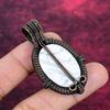 Howlite Pendant Copper Wire Wrapped Jewelry Gifts For Mom Real Gemstone Pendant