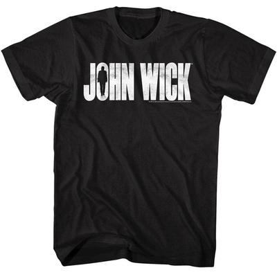 John Wick Silhouette Film Logo Herren T-Shirt