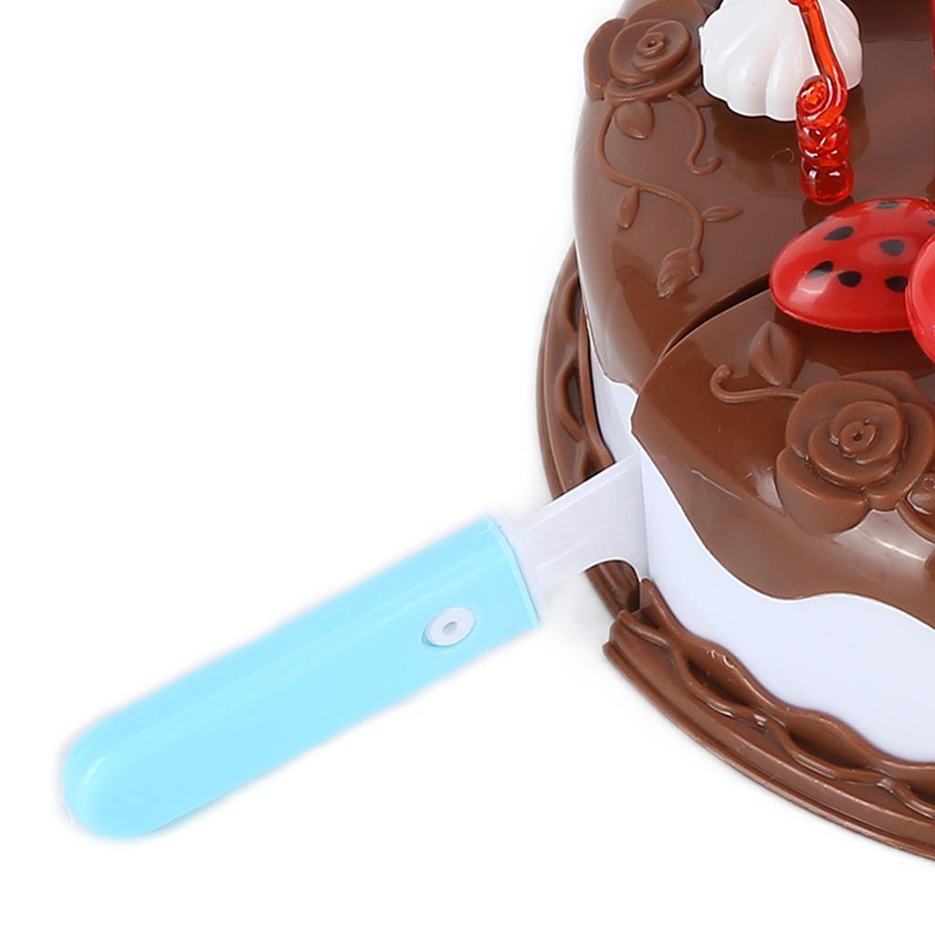 Spielzeug-Geburtstagskuchen-Set Geburtstagskuchen-Spielzeugset für Kinder ab 3 Jahren