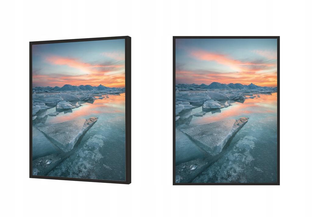Picture Poster In a Frame 43x33 Cm Iceland P583
