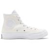 Converse 1970s Chuck Taylor All Star Hi Trendy Vintage Casual White Sequins Wrap Abrasion Resistant High-Top Board Shoes Unisex White