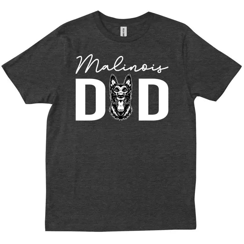 Dog Dad Lover Fur Papa Belgian Malinois Cute Funny For Him T Shirt