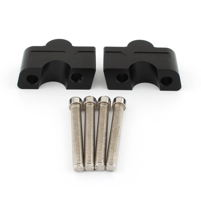 Motorcycle Handlebar Riser Spacer Kawasaki Ninja 650 ER-6N 30mm Height Increase Universal Fit