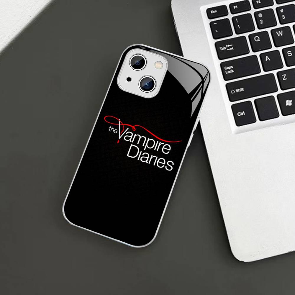 The Vampire Diaries TV For IPhone 14 13 12 Mini 11 Pro XS Max X XR 14 Plus Tempered Glass Cover
