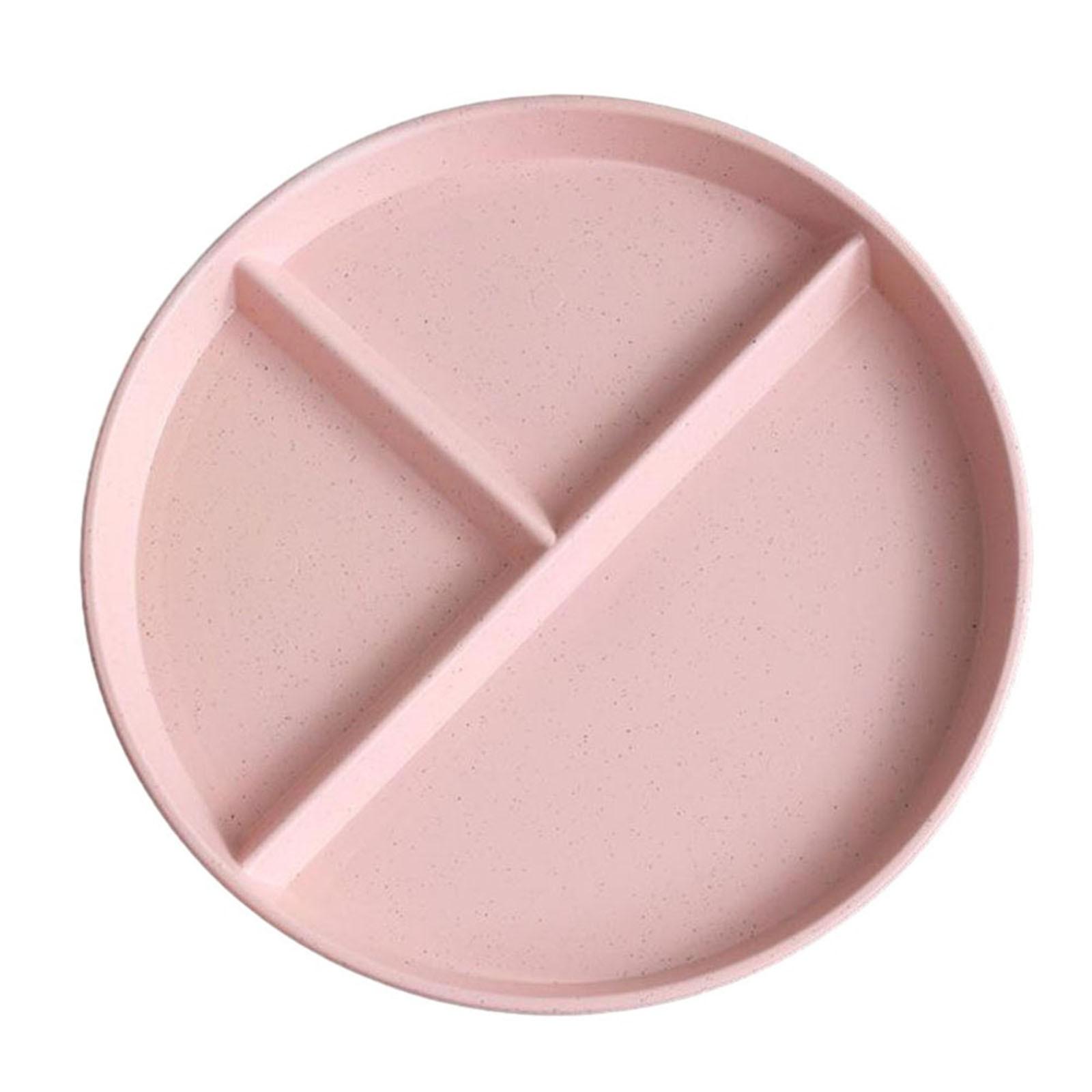 

Темно-зеленая тарелка для ужина с разделителями, многоразовая, диаметр см, легко моется, название детали розовый