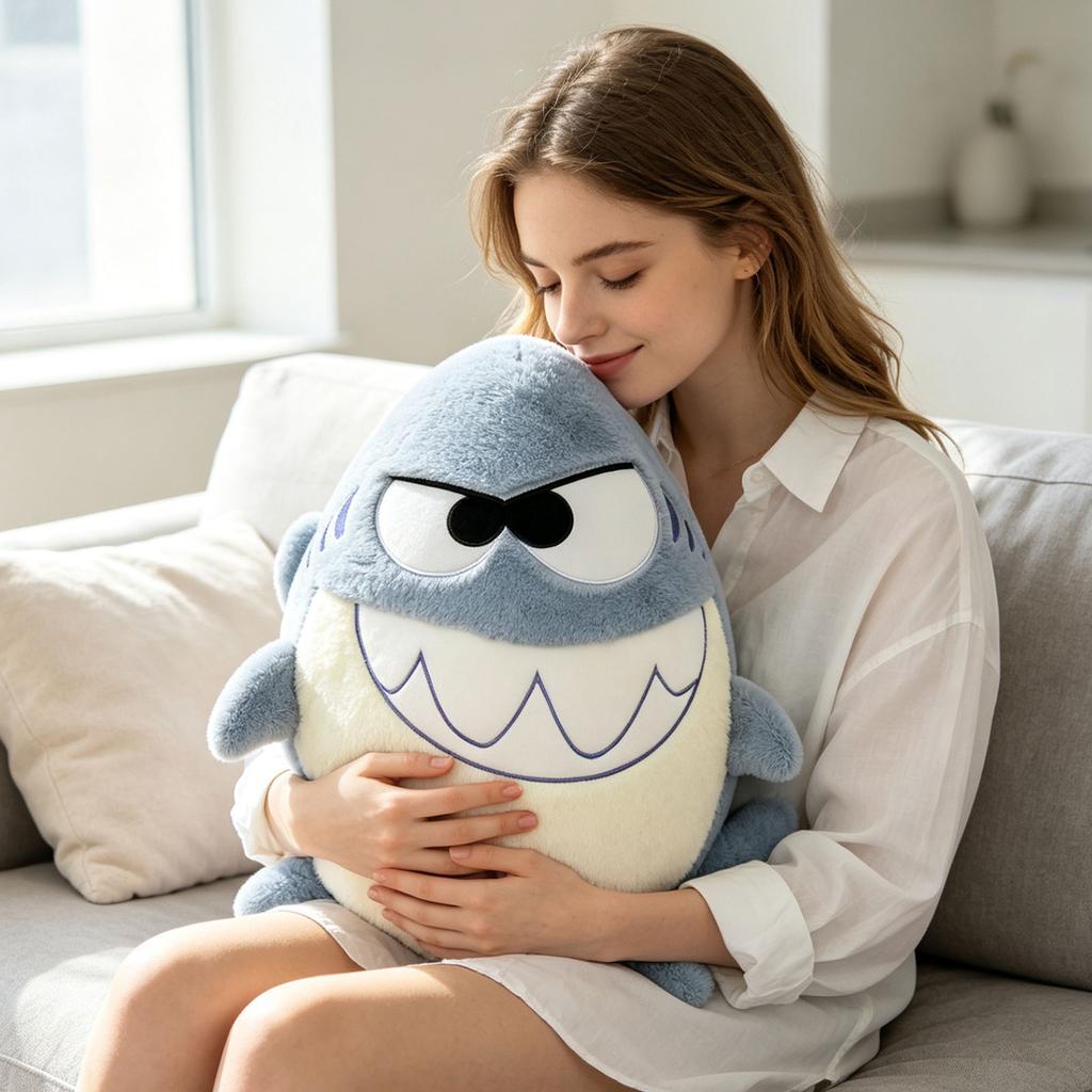Animal Plush Toy Stuffed Animal Doll, Soft Sea Creature Plushies, Cute Animal Plush for Hugging and Room Decor
