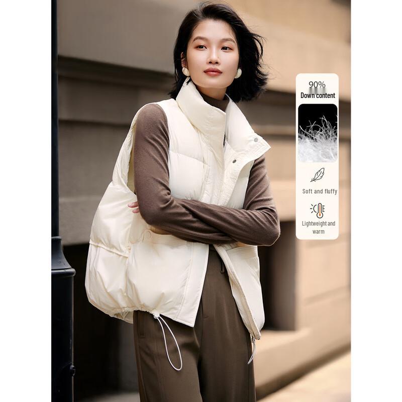 

XWI Women s Pocket Design Warm Down Vest One Size