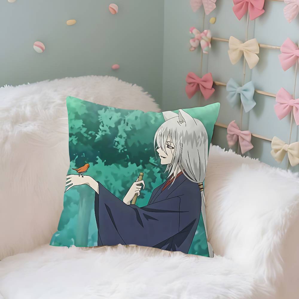 Cute T-Tomoe-S Kawaii Throw Pillow Covers Pattern Cushion Cover Suitable For Sofa Bedroom Car Pillow Cover