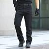 Mens Solid Color Tactical Cargo Pants