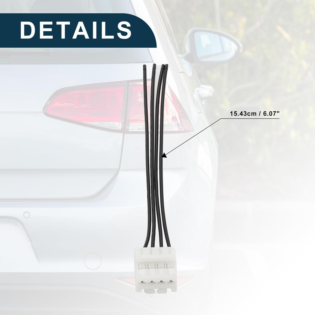 TUCKBOLD 147 Rücklicht-Kabelbaumstecker Langlebig für Alfa Romeo | Heckleuchte