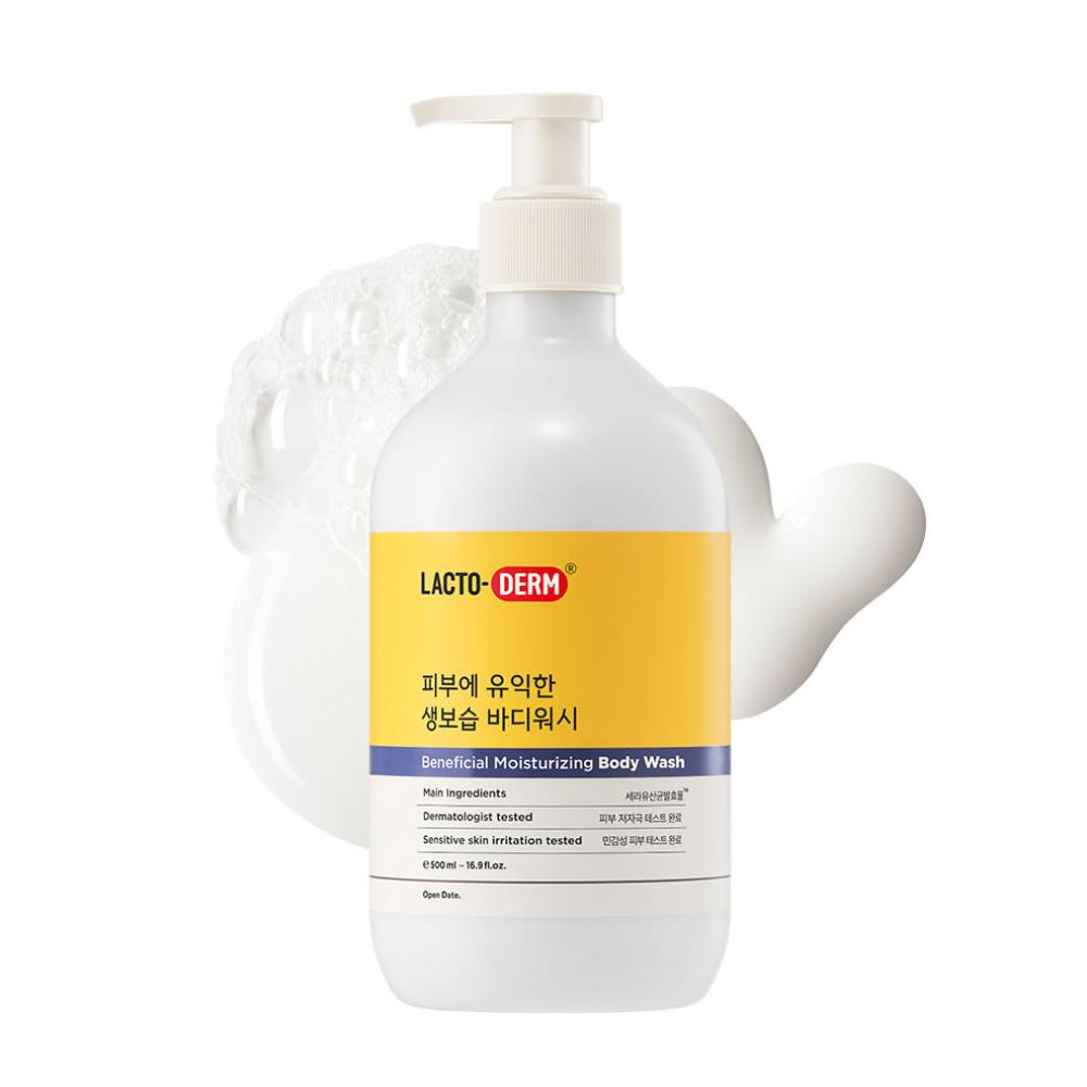 Lactoderm Beneficial Bio-Moisturizing Body Wash 500ml