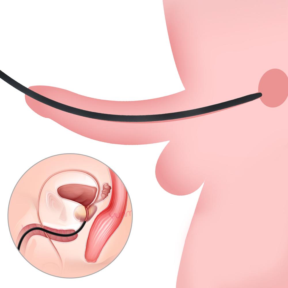 Harnröhrenspielzeug Silikon Harnröhrenkatheter Dilatator Penis Plug Stimulator Insert Erwachsene Sexspielzeug für Männer