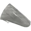 Windscreen Compatible with Ducati Panigale V2 955 Wind Shield Deflectors Panigale V2 Motorcycle ABS Windshield Wind Screen Black/Clear(Black-b1)