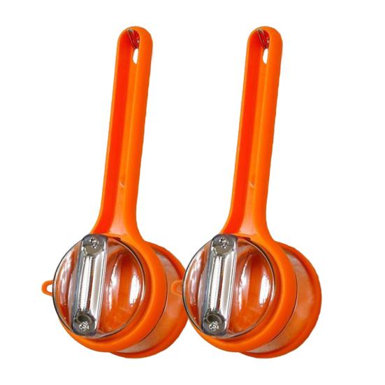 Stainless Steel Vegetable Peeler with Catcher Box Double-Sided Efficient Peeling Machine Multi-function Peelers for Home Kitchen Cooking
