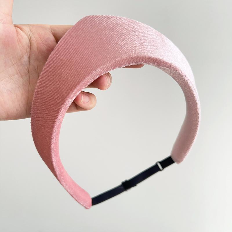 Crown Velvet Headband For Women European And American British Retro Hairpin Headband For Girls Home Leisure Headwear Gift