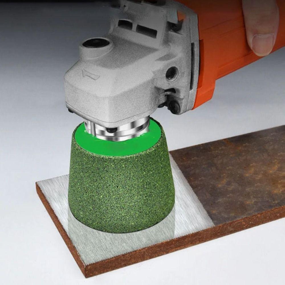 Silicon Carbide Cup Grinder Accessories Horn Type Polishing Tools Sharpening Stone Granite Cement