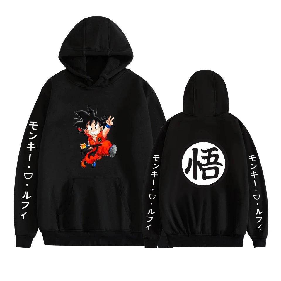 

Fashion for Fans of Dragon Ball Printed Hoodies Sweatshirt Outdoor Sport Cosplay Pullovers Cosplay Costume XS чёрный