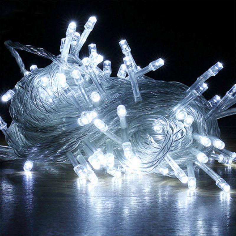 Dazzling 10m 100leds Multi-color Fairy String Lights Ideal For Weddings And Holiday Celebrations