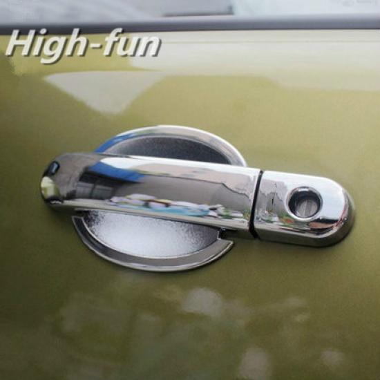 For Nissan Versa / Tiida / Nissan Laptop / Latio 2006 -2011 Nissan CUBE Z11 2002 - 2008 Chrome Door Handle Cover + Cup Bowl